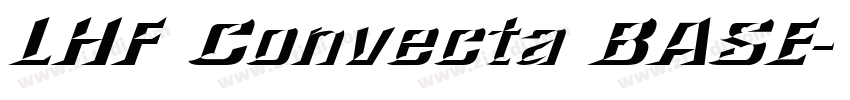 LHF Convecta BASE字体转换